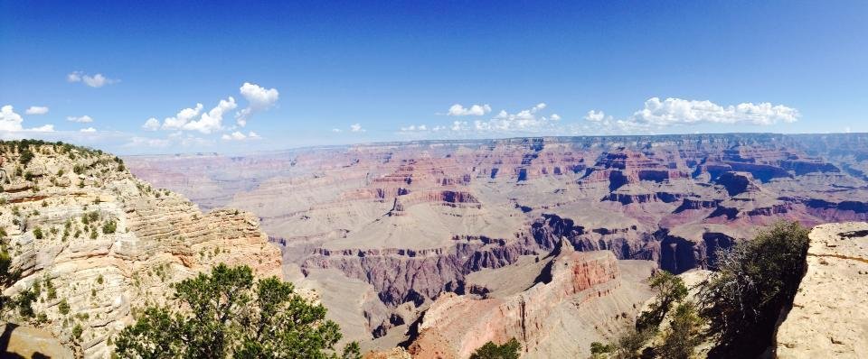 At The Grand Canyon (Powell Point) with my beautiful family.
PC: Allena