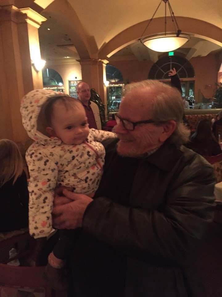 Dinner with Sophia (And her mom and dad of course)
