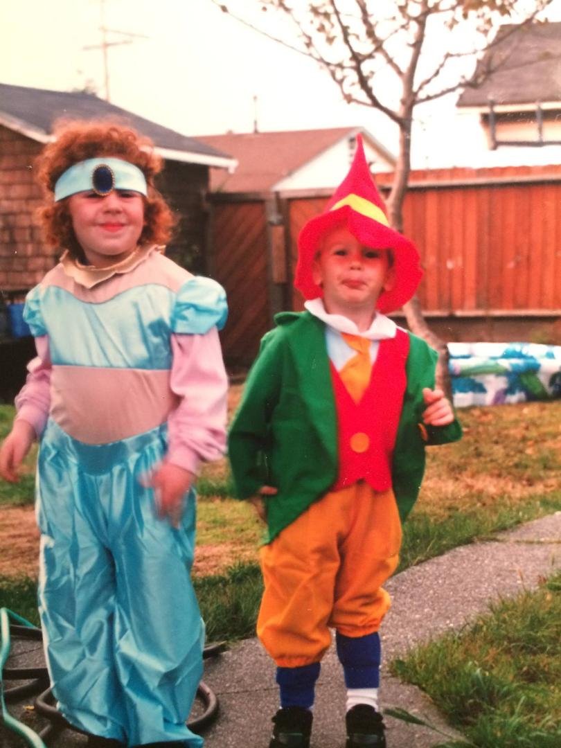 Halloween, many light years ago...