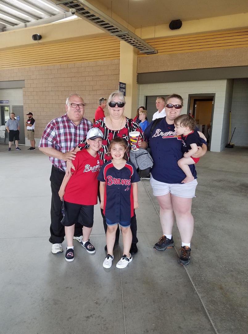 Took the gang to the G Braves game today for my birthday. Had a great day.