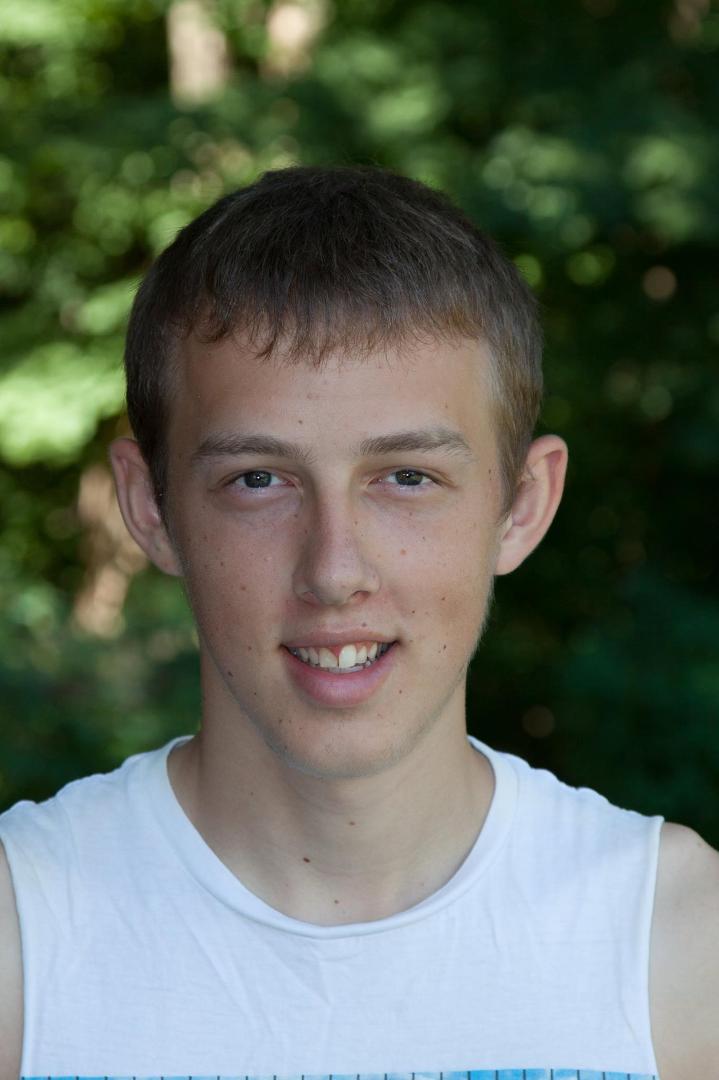 My oldest grandson, Erik - he turned 18 a couple months after this shot.