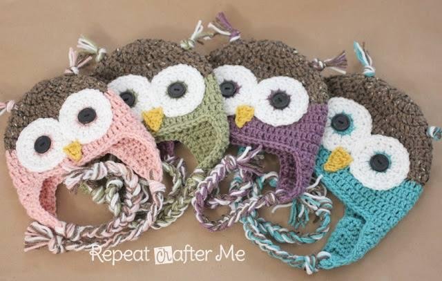 Erin Hayes Wouldn't it be nice if I could make you, Saxson, & Stacy a hat like this for winter?