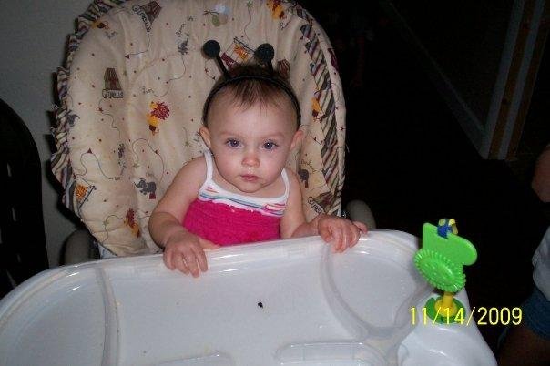 Carleigh - before the cake.