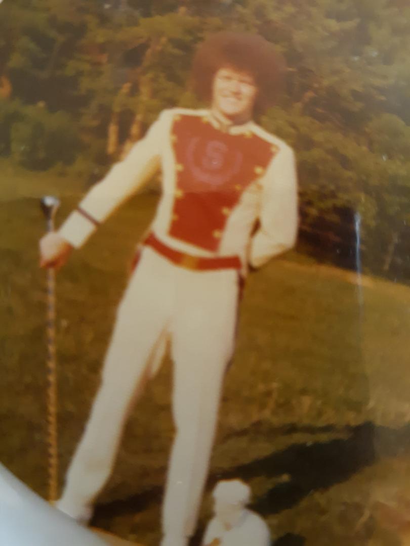 JEB STUART H.S. Jerry Allen Drummajor 74'