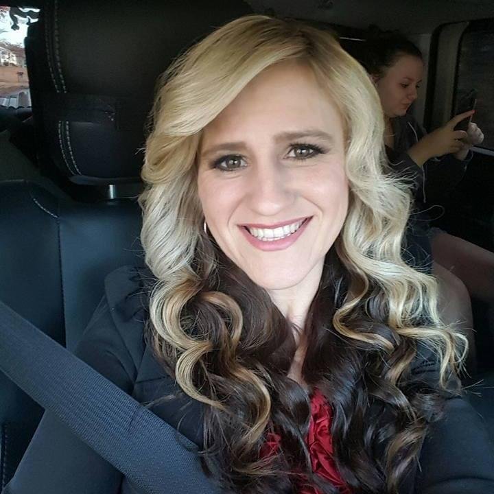 This is my daughter Leah she is in Virginia. George services he lawn tractor.
