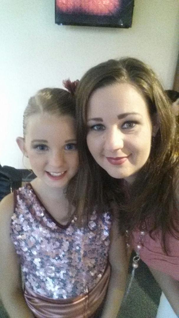 My granddaughter and daughter