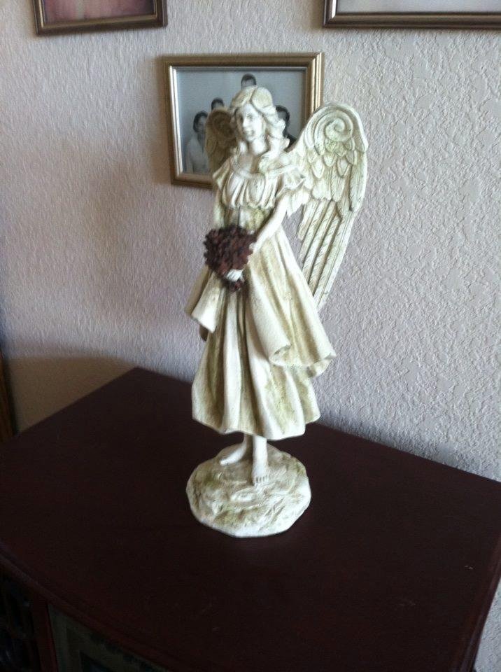 The new angel John brought back from his vacation for me. I love it.
