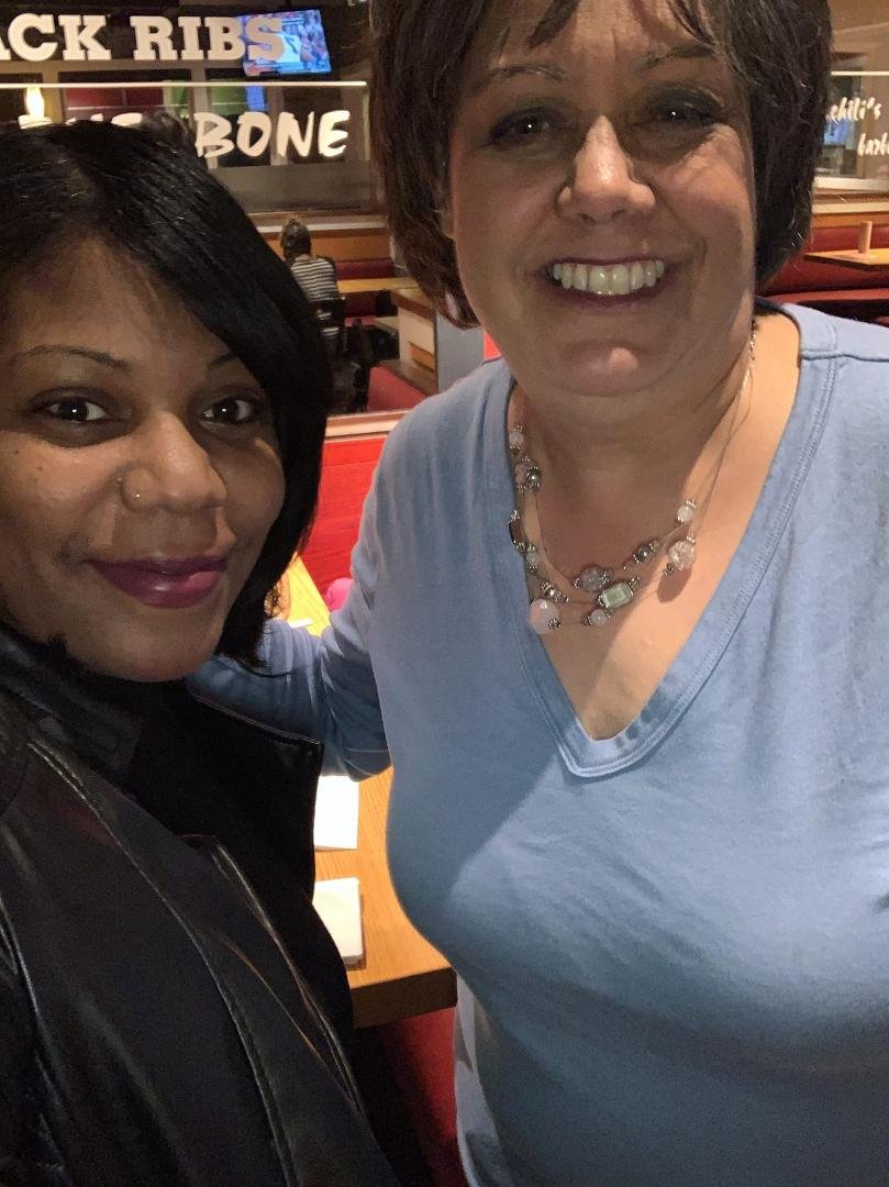 Birthday dinner with Brandi F. Jones