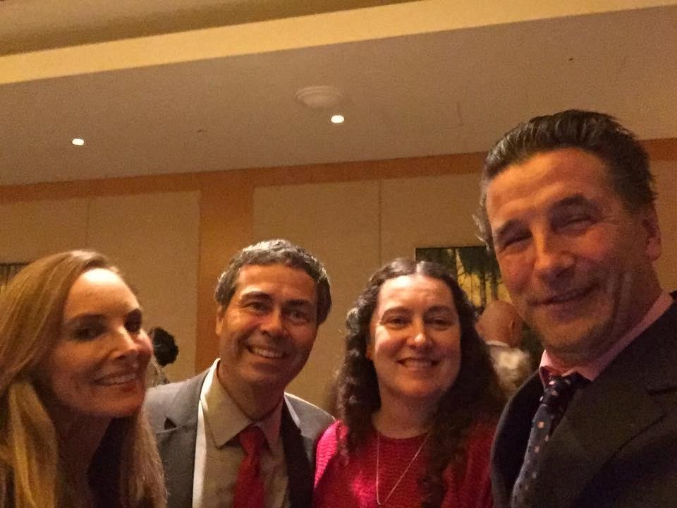 At the Healthy Minds Gala with Billy Baldwin and Chynna Phillips