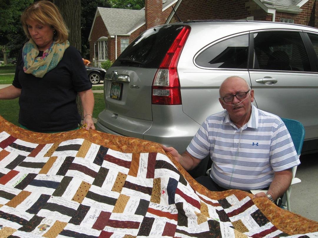 We will truly miss you Bob Smith.Thank you MaryJo for sharing with us your journey through these difficult times. I know Bob knows how much our Romeo Indian HIlls community cared and will miss him dearly. God Bless your fam