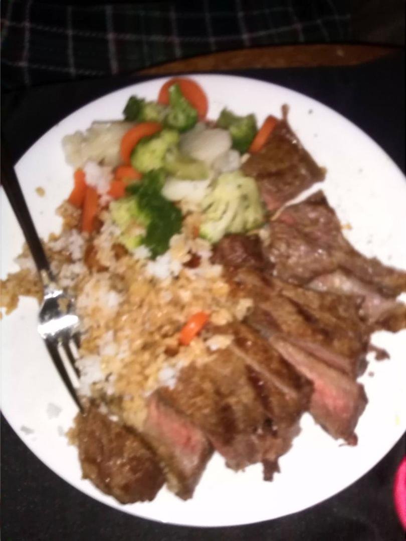 My girlfriend cooked