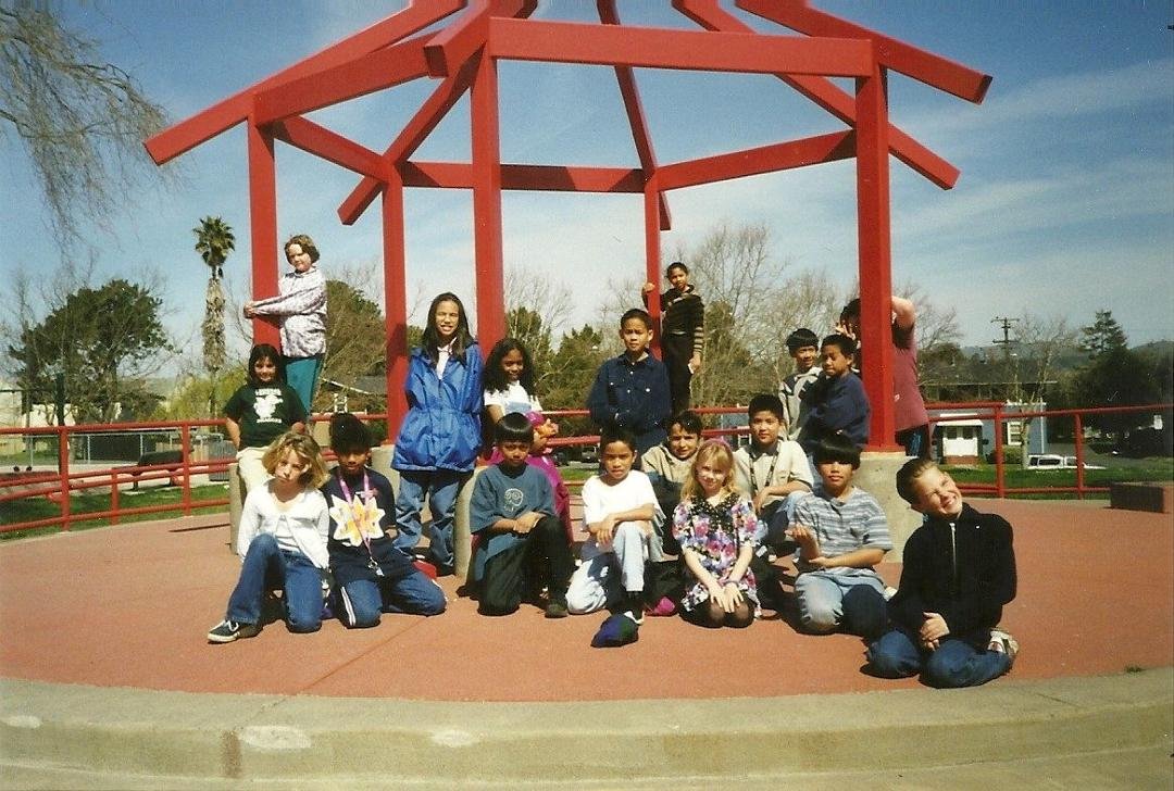 TBT. My original fourth graders from Federal Terrace Elementary in 1998. They are all REALLY old now!