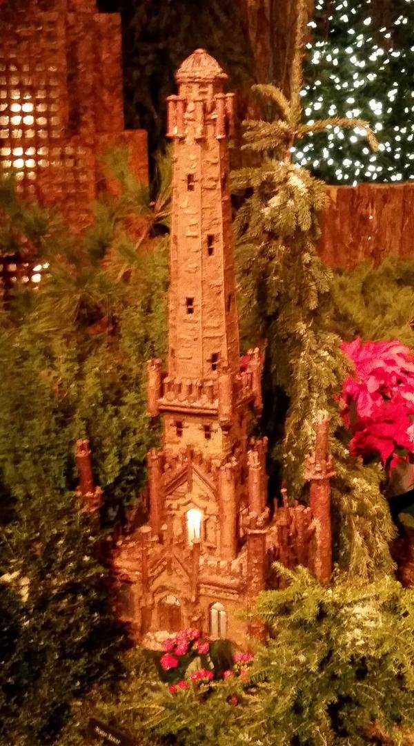 Winter Wonderland and the Water Tower at CBG...this train is the best!