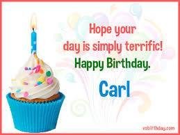 Happy Birthday Carl Newman, hope your day is a special one!