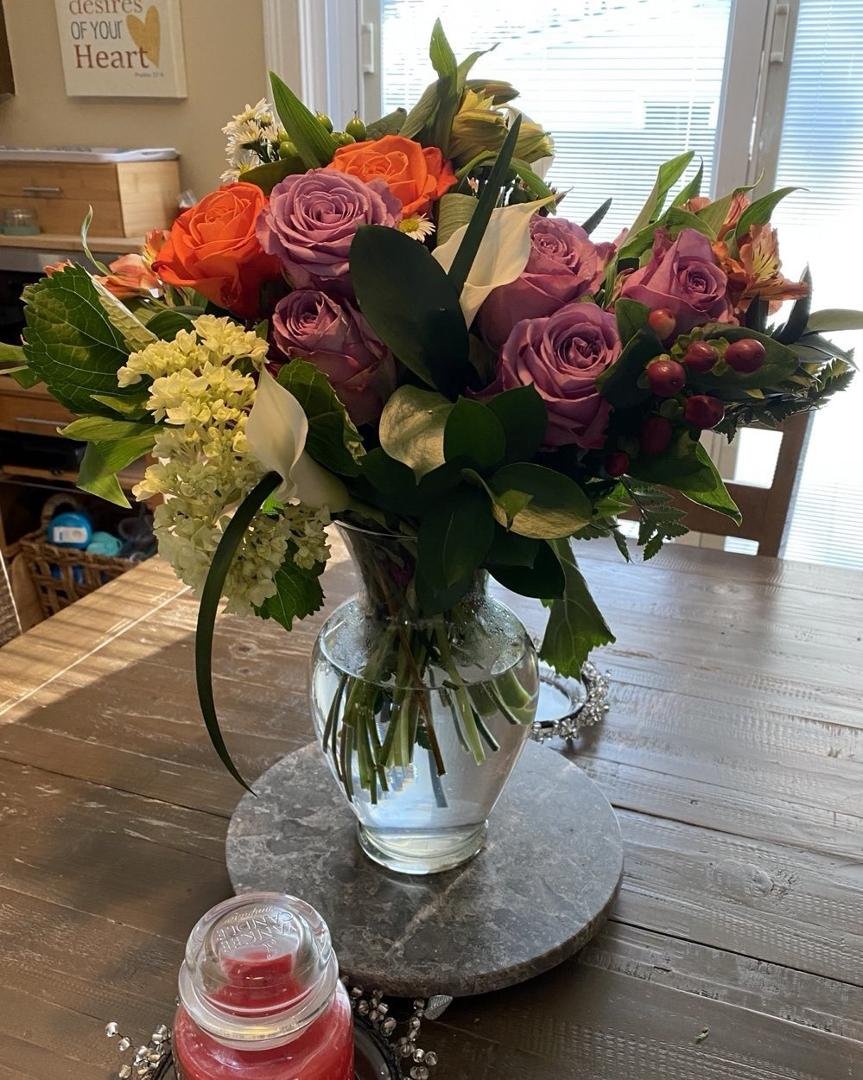 Got these lovely flowers from my husband and son. Happy Mother’s Day ❤️