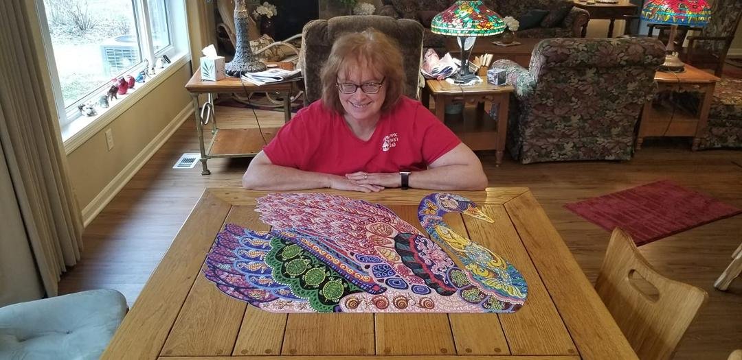 Here's how to survive staying at home. Puzzle with no borders.