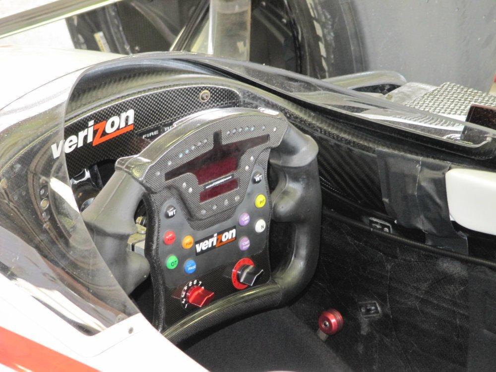 Their steering wheel looks like a gian Wii controller
