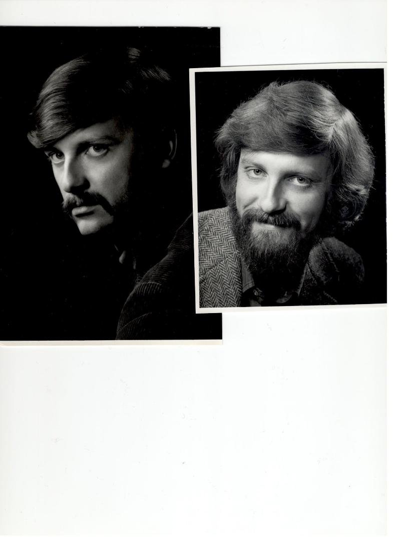 Loved all the shots last week but it took a few days to dig through the boxes of the past and find the actor just out of university and then the director starting ATP with friends in Calgary.....guess which is which.