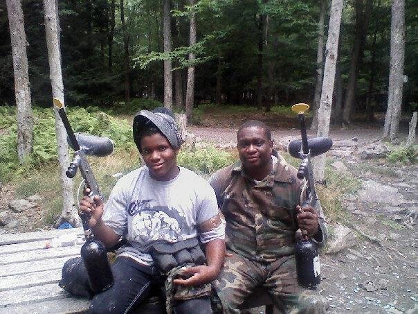 Me and my son. Da Killers