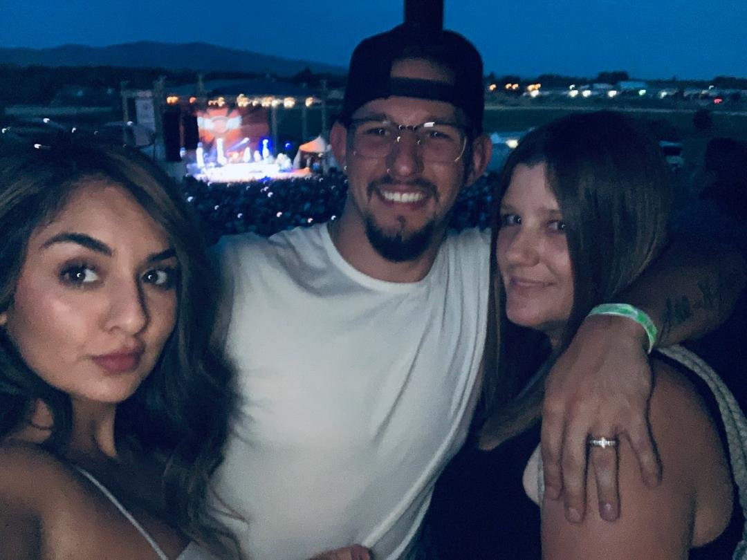 My daughter-in-law, Son and myself