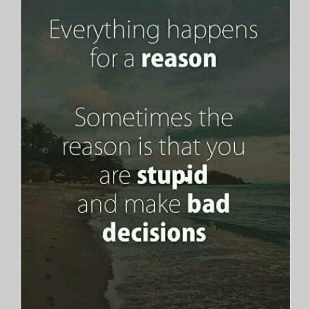 Once bitten twice shy. Twice bitten, Bullshit meter on high. All kidding aside , thank you in advance ,to my friends and family for not telling me i told you so!! I love you. Life is too short to spend time and energy on