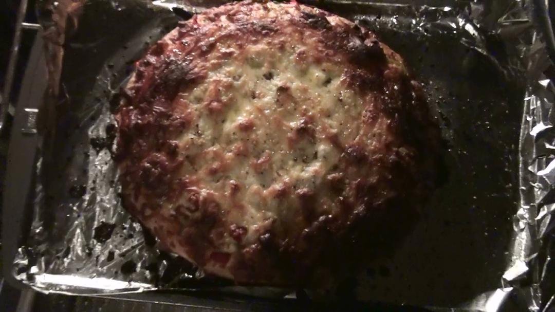 It is Pizza tonight,thick and cheesy,Yummy