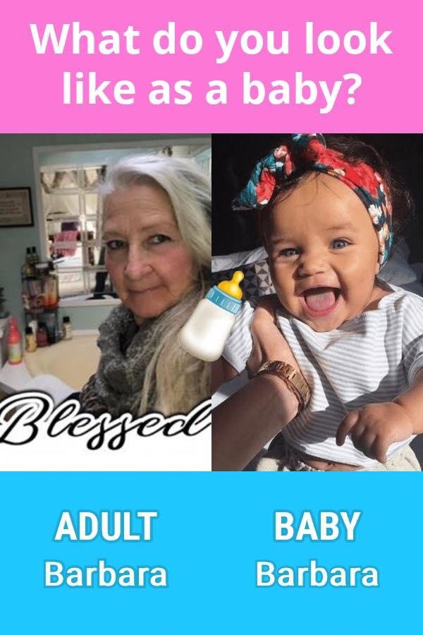 Alrighty then I’m an adorable baby