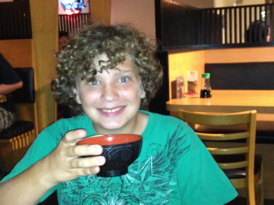 Date night with our sweet boy!