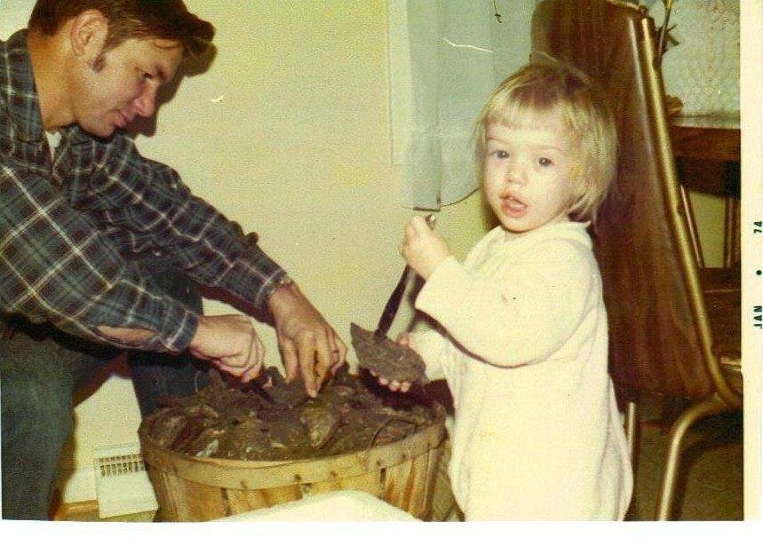 Missy don't kill me ..... LOL Emily looks like you when you were little... And check out dad look how young he looks.....