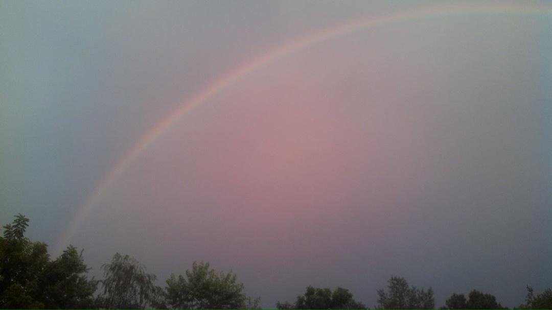 Rain, hail, high winds, and then..