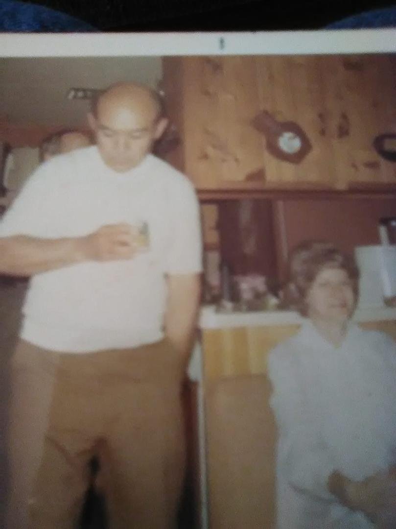 Ande, here is the only picture of your Dad that I have. Gerry is also in it. It was taken in 1970