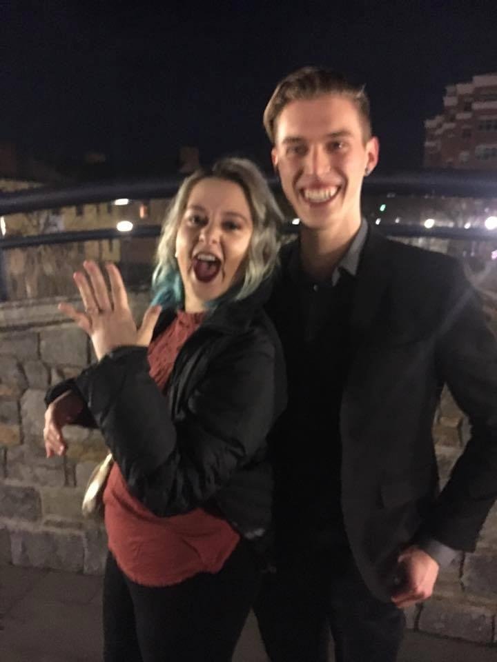 I am very happy to announce that our younger daughter, Breton, became engaged last night to the love of her life, Cole Siler. We're very proud of both of them and we're getting another great son-in-law!