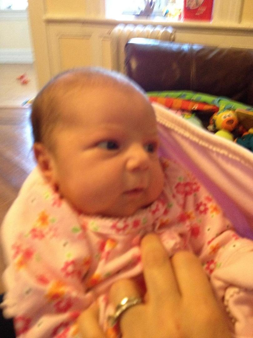 This is my new great niece, Penina Rezhets.