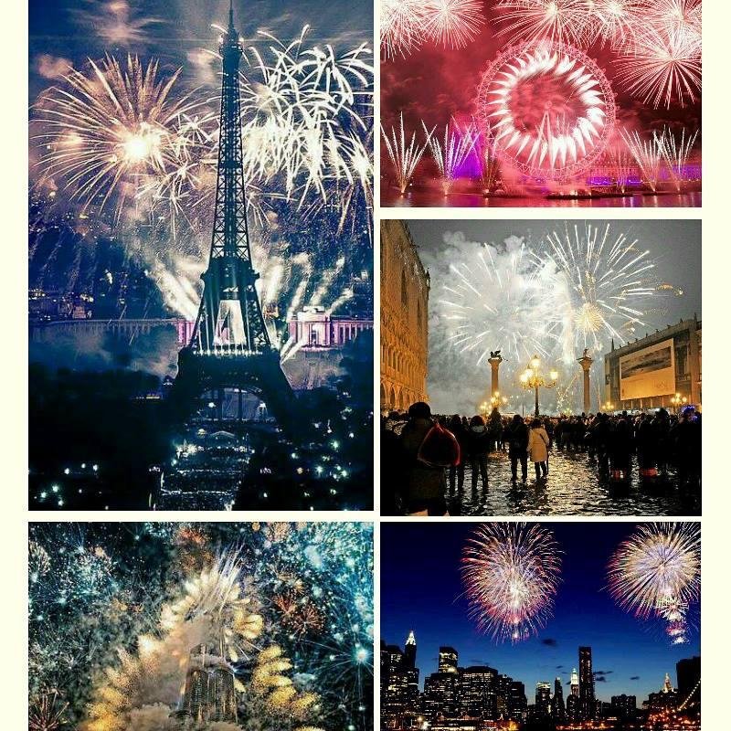 amazing fireworks around the world! 2015
Paris, London, Dubai, Italy and NYC