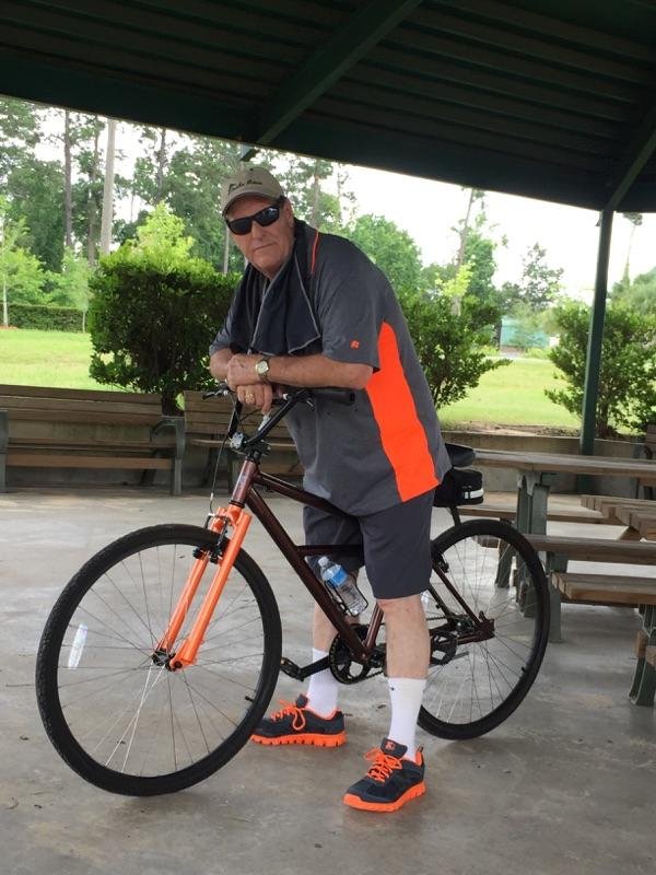 Here's me 68 year old road warrior. Look out Tour Dr France....
