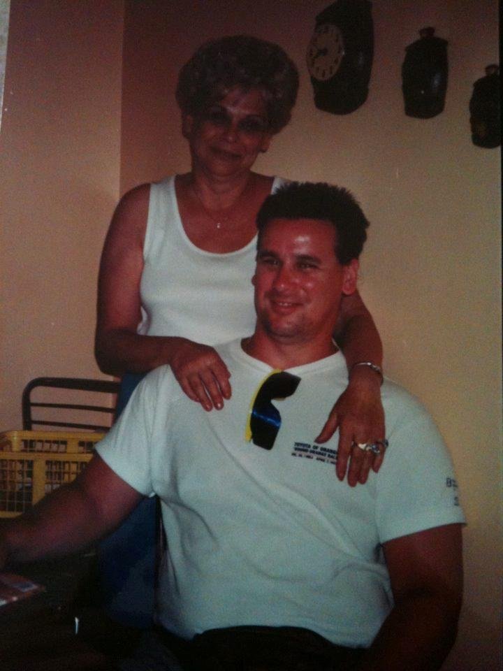 My wonderful husband and beautiful. Mark and helen. Many years ago
