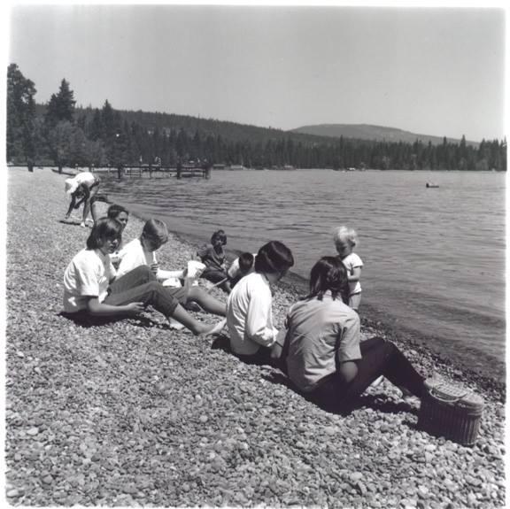 Baldwin Beach, Lake Tahoe , 1960?