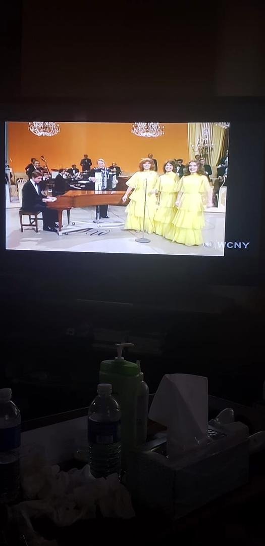 to many drinks and Lawrence welk is making you laugh. lol