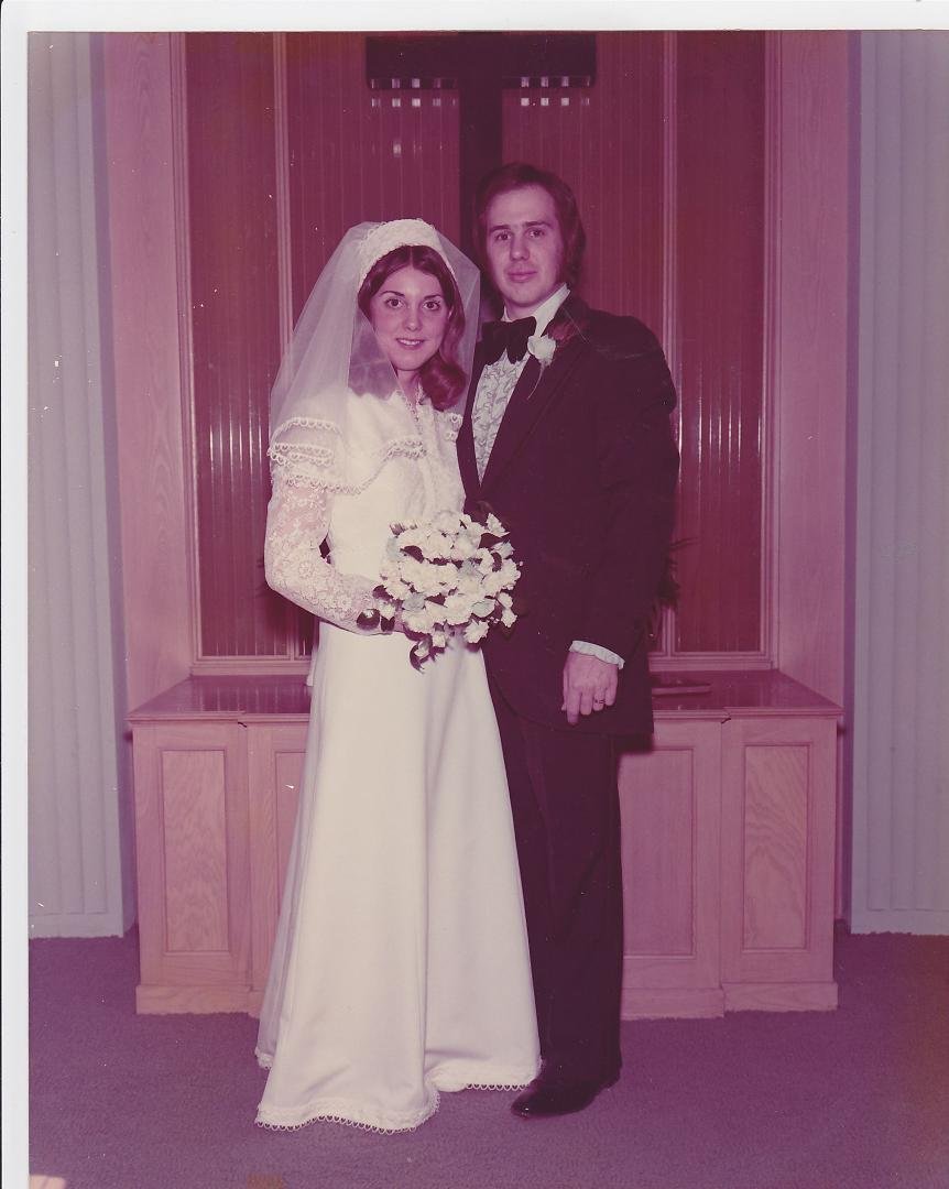 41 Years ago I married the love of my life. Happy Anniversary Darlyn (Linda)