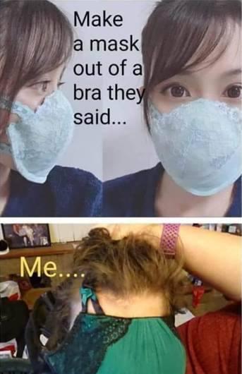 The difference between large and small breasted women!!