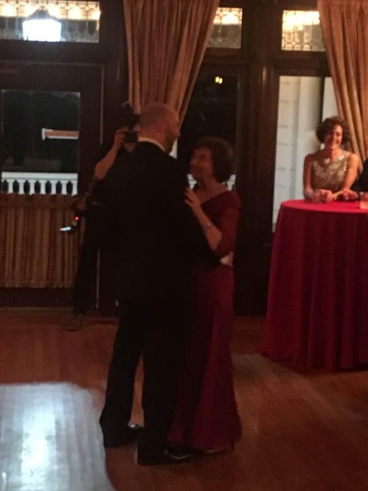 Great night, Mom and Bryan wedding dance
