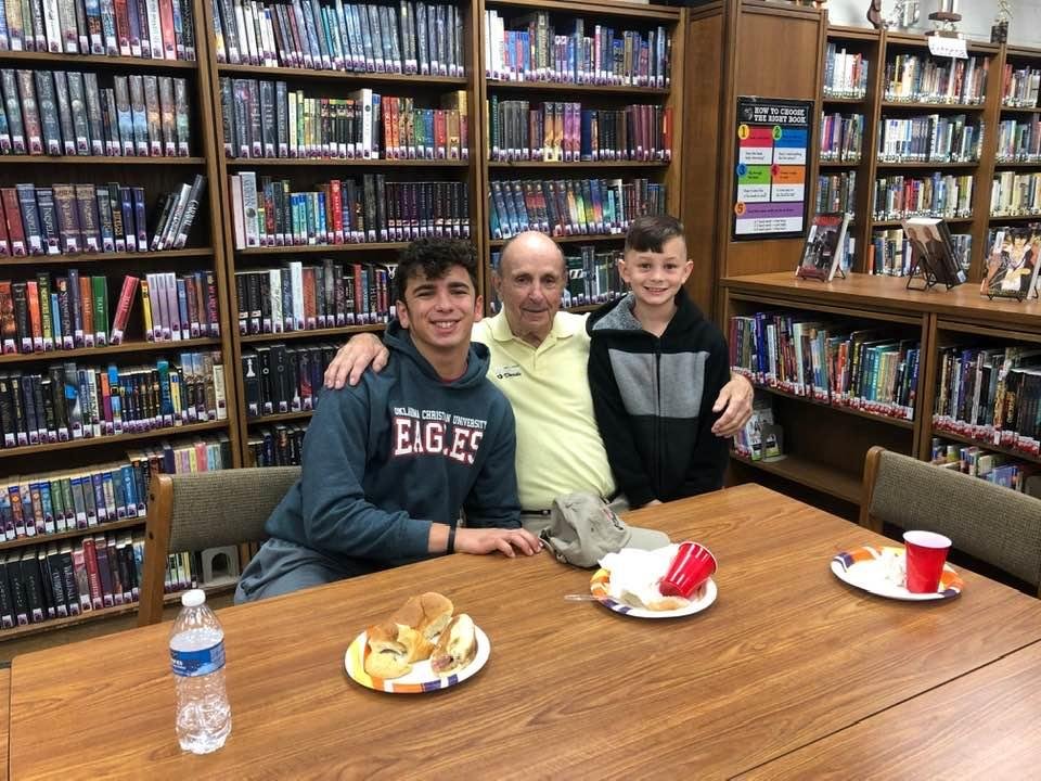 Three generations on Veterans Day