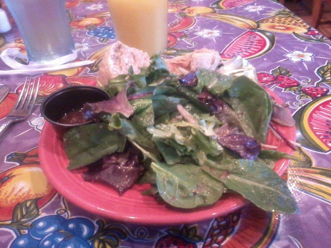 Salad 4 brkfst shrimp n grits
