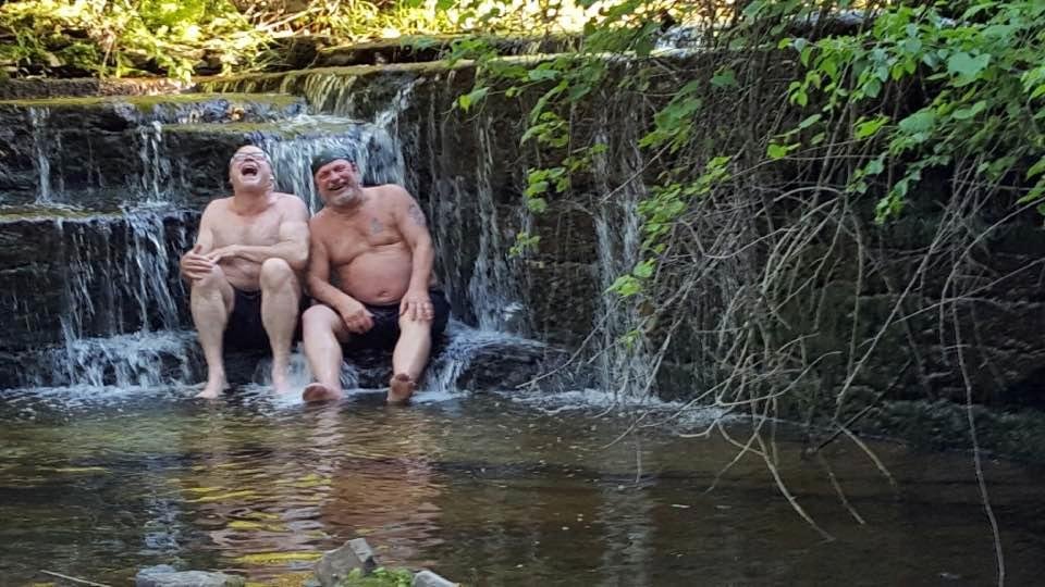 Holy crap that water is cold!