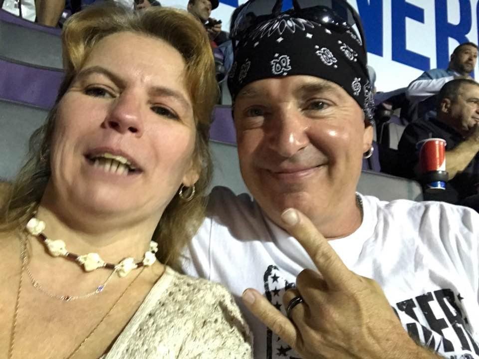 Me and the Mrs at GnR!!!