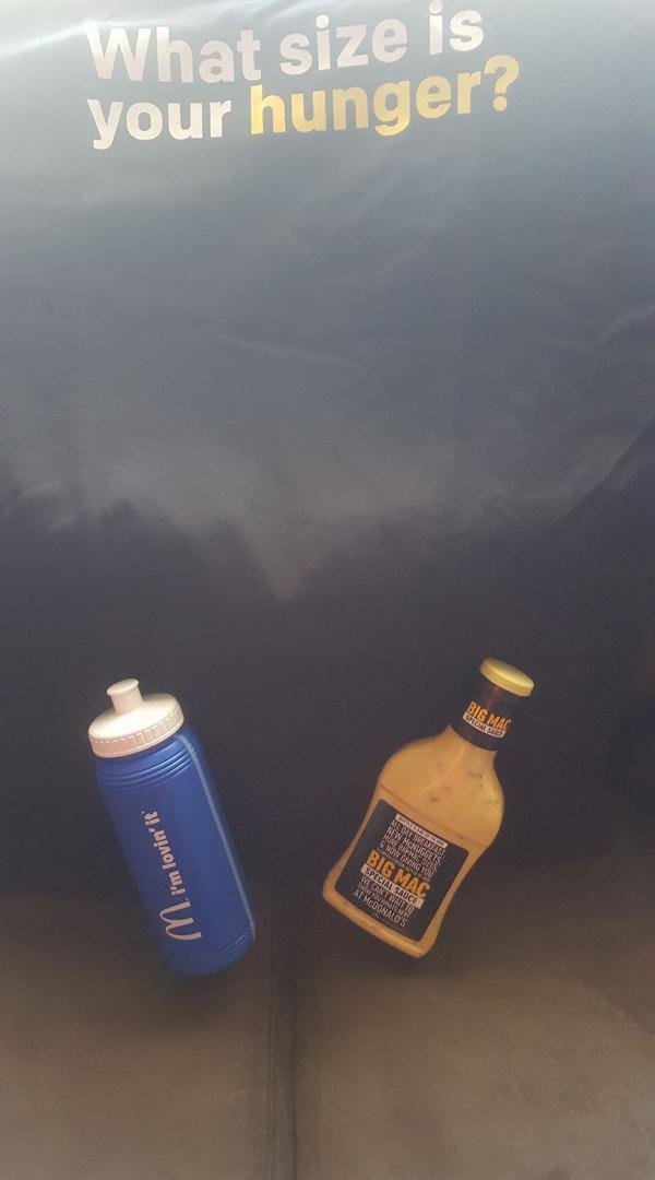 Ummm somebody owes me for this bottle of Big Mac Sauce  and thank you will not do it. So somebody needs to come up with something or im frying up some burgers tonight.  LOVE YOU VERY MUCH