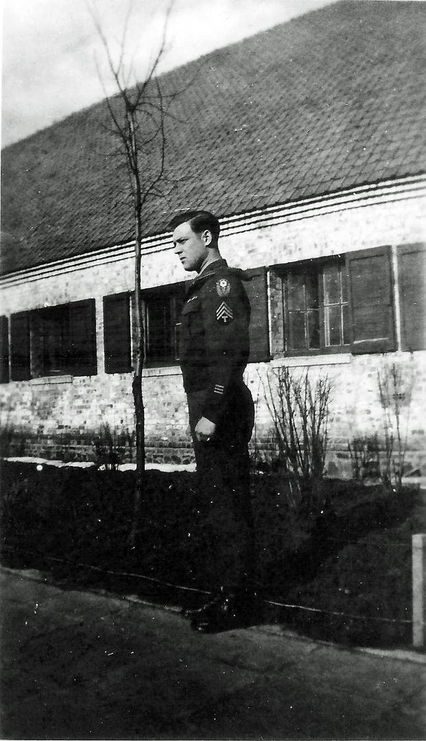 Alexander J (Bill) Warren Sgt., US Army Combat Engineers, 1945, Belgium WWII