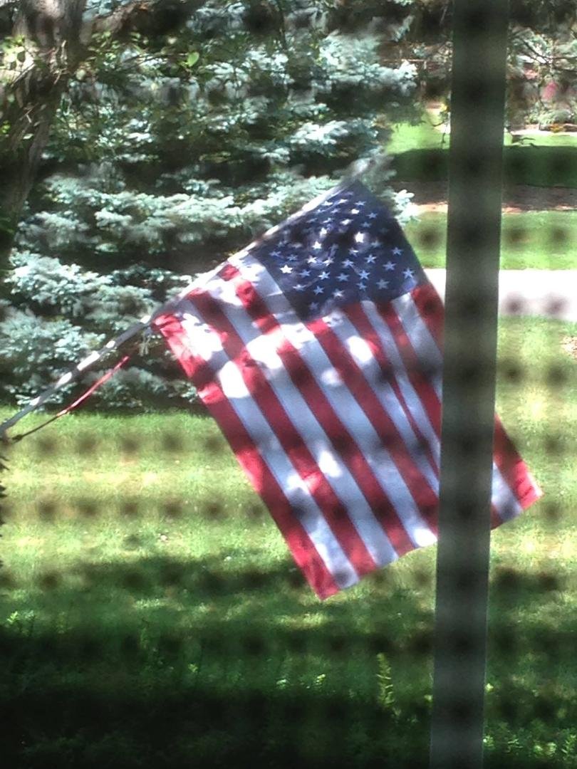 Where we the flags on my block today? I counted 2.