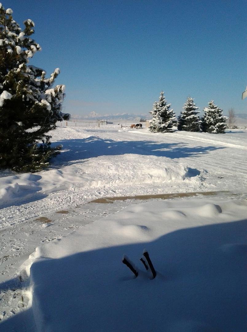 Our view from front of property. Looking West toward the Stuarts.
