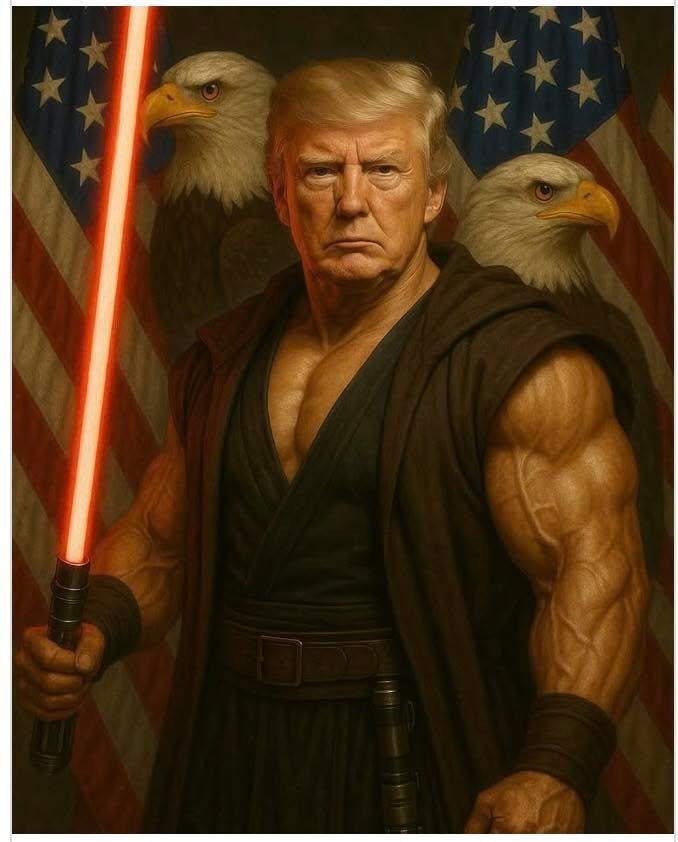 Now I know very little about Star Trek/Star Wars stuff, but I do know that the red light sabers are carried by the bad guys. Did no one catch this? Or was it on purpose?